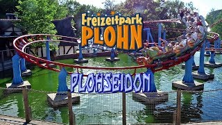 Freizeitpark Plohn Plohseidon Mitfahrt in 4K [upl. by Eivlys]