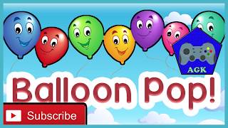 NEW Kids Balloon Pop Game Free [upl. by Enniroc]