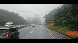 Acidente Carro Rodou na minha Frente e bateu na mureta dentro do Túnel Com chuva mantenha Distância [upl. by Dyan]