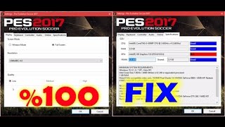 FIX  PES 2017 VRAM  SHARED PROBLEM 100WORK [upl. by Canotas167]