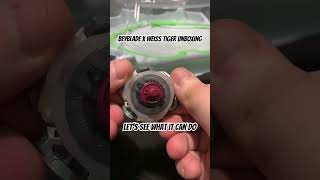 Beyblade X Weiss Tiger Unboxing [upl. by Enelra951]