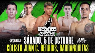 Boxeo Boricua en Barranquitas  5 de Octubre de 2024 [upl. by Ydur]