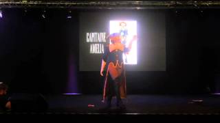 Geeks Days 2016  Concours Cosplay Samedi  02  La planète au trésor  Capitaine Amelia [upl. by Alurd]