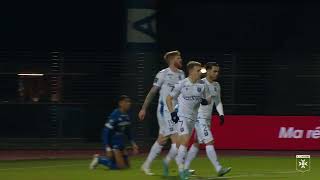 Le superbe but de Gauthier Hein qui permet la victoire de lAJA à Niort [upl. by Notfa]