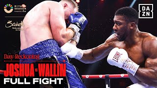 FULL FIGHT  Anthony Joshua vs Otto Wallin The Day of Reckoning [upl. by Couq]