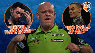 Michael van Gerwen SAVAGE TAKE quotHumphries should have lost Pietreczko doesnt have the ballsquot [upl. by Ameehs]