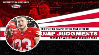 Snap Judgments Ohio State players choose to play Cotton Bowl future plans undecided [upl. by Clougher303]