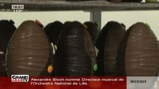 La chocolaterie Benoit à lheure de Pâques [upl. by Einaled]