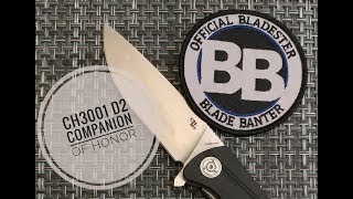 CH3001 G10 Knife Review CH Companion of Honor [upl. by Halford]