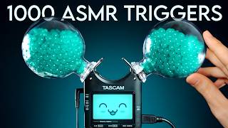 ASMR 1000 Triggers for People with ZERO Attention Span feat Toshi the Tascam No Talking [upl. by Ivy899]