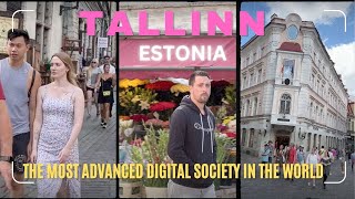 Exploring the most advanced digital society in the world  Estonia 💙🖤🤍 🇪🇪 [upl. by Yand357]