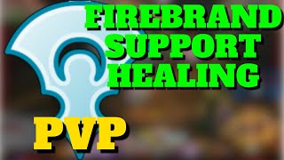 GUARDIAN SUPPORT FIREBRAND STAFF FULL STABILITY PVP GUILD WARS 2 [upl. by Elconin61]