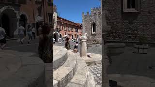 Charming Taormina The Most Beautiful Town in Sicily sicilyisland italiancity europe [upl. by Stonwin]