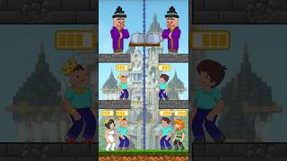 अंकल मुझे भी सोना दे दो 💰 shorts challenge games cartoon MRINDIANHACKER CrazyXYZ [upl. by Devin]