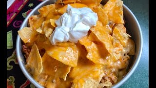 Air Fryer Leftover Nachos [upl. by Wadell]