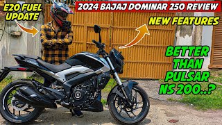 2024 Bajaj Dominar 250 Ride Review  Top speed Test  Better than Pulsar NS200 [upl. by Sletten]