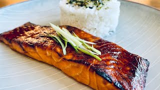 How To Make MISO GLAZED SALMON [upl. by Regan]