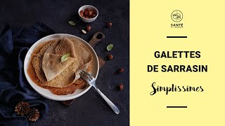 Galettes de sarrasin simplissimes  30 jours pour débuter en IG bas jour 12 [upl. by Eduam300]