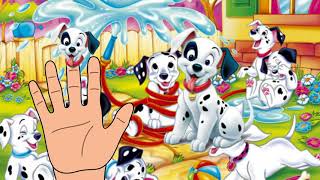 101 Dalmatians cartoon theme song Finger Family Song youtube [upl. by Ahsinned86]