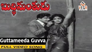 Buddhimanthudu Movie Songs  Guttameeda Guvva  ANR  Vijaya Nirmala  Vega Music [upl. by Ib464]