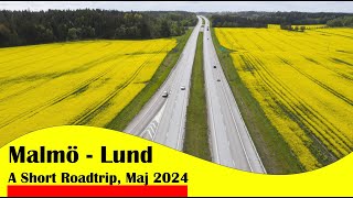 A roadtrip from Malmö to Lund  Sweden Maj 2024 [upl. by Etteniuqna]