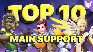 Ranking the TOP 10 Main Support Players of ALL TIME — Plat Chat Top 10 [upl. by Aihtenyc]