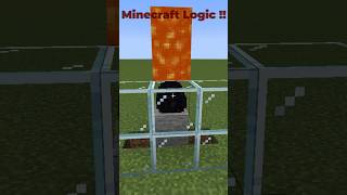 Minecraft Logic はいよろこんで minecraft shorts [upl. by Marolda]