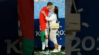 Ronaldo Georgina Rodriguez kissing Scene🤗 georginarodriguez ronaldo kiss scene subscribe 10m [upl. by Seraphine]