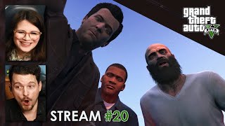 20 Grand Theft Auto V FINALE w Bryan amp Amelia of Dechart Games [upl. by Llewsor959]