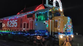 Experience the Magic of Christmas Lights on the Glenbrook Vintage Steam Train in New Zealand 新西兰蒸汽火车 [upl. by Sabian518]