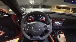 2018 Chevrolet Camaro 2SS 6MT  POV Night Review Binaural Audio [upl. by Rinna]