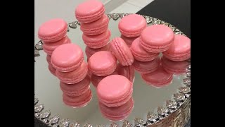 Recette macarons facile inratables meringue française macaronage kitchenaid ou robot pâtissier [upl. by Namhar278]