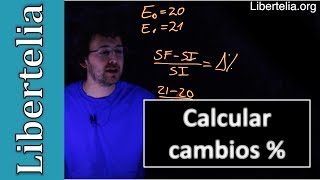 Calcular variaciones porcentuales de forma fácil  Libertelia [upl. by Elodie448]