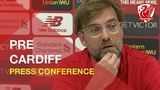 Cardiff vs Liverpool  Jurgen Klopp Press Conference [upl. by Odlanir]