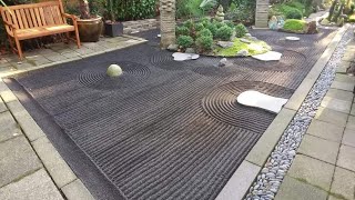 ASMR Japanese Zen garden 禅の庭 [upl. by Weiner]