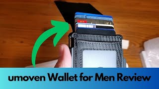 umoven Wallet for Men Review 💲✅ [upl. by Ahsinaj]