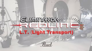 Pearl Drums Drum Pedal Eliminator Redline LT Light Transport P2050CF [upl. by Aiciram]