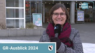 GemeinderatsAusblick auf das Aescher Jahr 2024  BirsstadtTV Aesch [upl. by Skees]