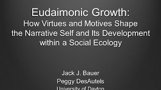 Eudaimonic Growth [upl. by Idnal]