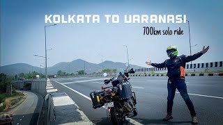 Solo Kolkata to Varanasi Bike Ride Adventure  Day 1 [upl. by Atsedom807]