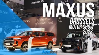 Maxus op het Autosalon van Brussel 2023  Salonspecial [upl. by Ma]