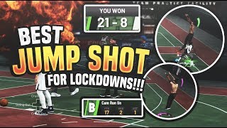 NBA 2K19 BEST JUMPSHOT FOR LOCKDOWN DEFENDERS MY PURE SHOOTS FROM LIMITLESS RANGE [upl. by Nosnev]