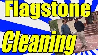 Flagstone Cleaning Just Like the Professionals [upl. by Akemehc]