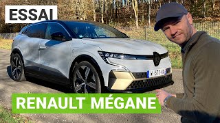 Essai Renault Mégane etech électrique en avantpremière  la révolution française [upl. by Ahsienak]