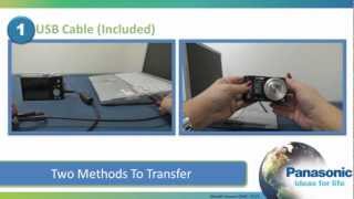 Panasonic  LUMIX  Function  How to transfer photos from your Lumix Camera to a PC [upl. by Asseret232]