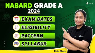 NABARD Grade A 2024 Complete Information  Exam Dates Pattern Eligibility Syllabus NABARD 2024 [upl. by Ferullo888]