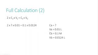 Calculating Titratable Acidity TA  Why x 075 [upl. by Ricard]