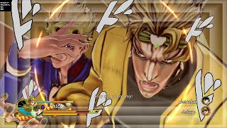 JoJos Bizarre Adventure Eyes Of Heaven  All Unique Dual Heat Attacks NA Version [upl. by Eolcin290]