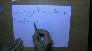 Acid Catalyzed Dehydration of Alcohols [upl. by Irodim]