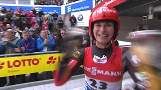 Highlights of a thrilling race weekend at Luge World Cup finals 2020 in Königssee [upl. by Debera]